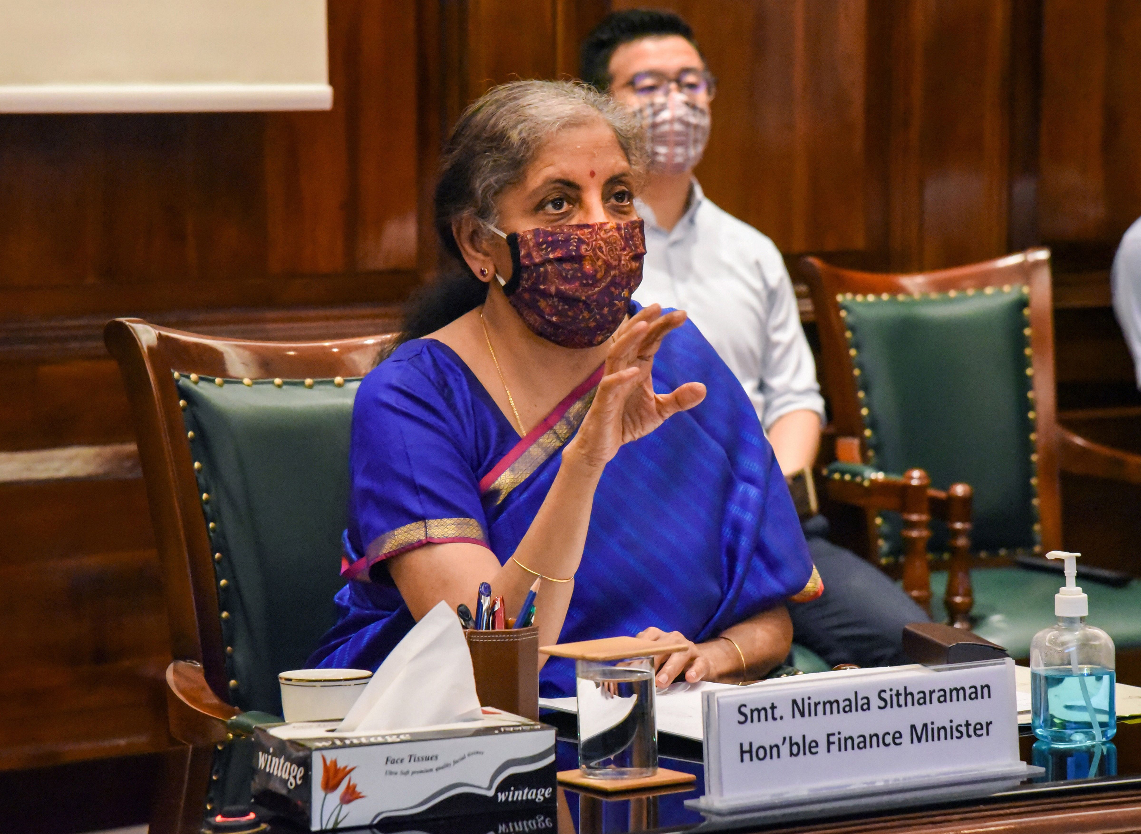 Budget 2021 Nirmala Sitharaman Holds Pre Budget Meeting With Finance Ministers From All States 4953