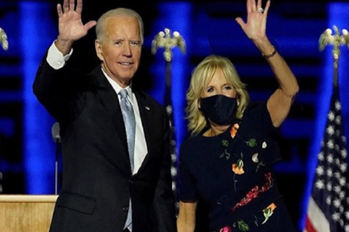 Jill Biden's Blue Dress Sold Out For USD 1,707 Within Hours of Victory ...