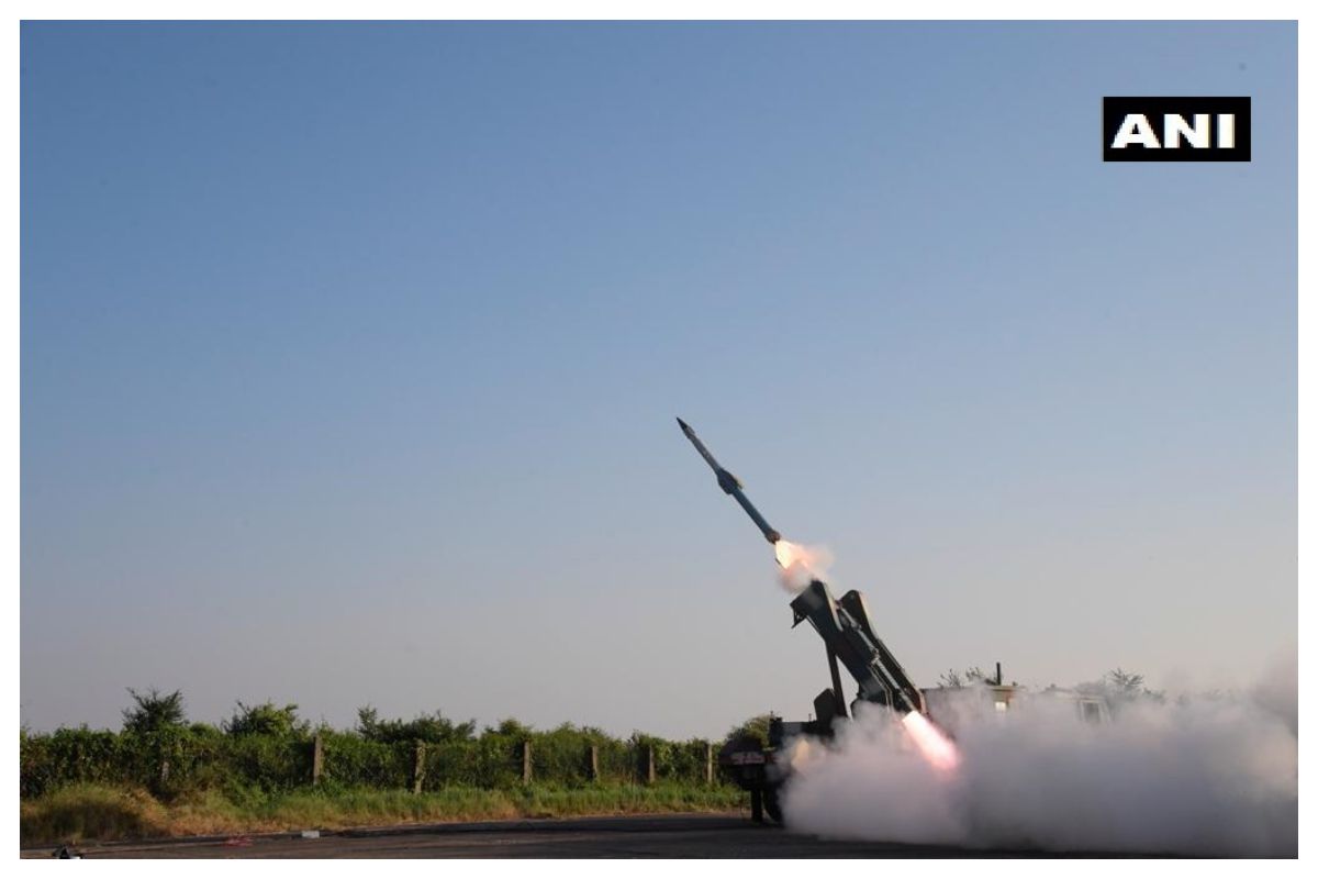 India Successfully Test-Fires Quick Reaction Surface To Air Missile, Hits Pilotless Target Aircraft