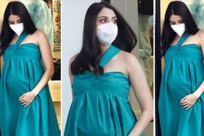 green emerald velvet dress Anushka Sharma in Lilly Mini Dress  Designer Mini Dress