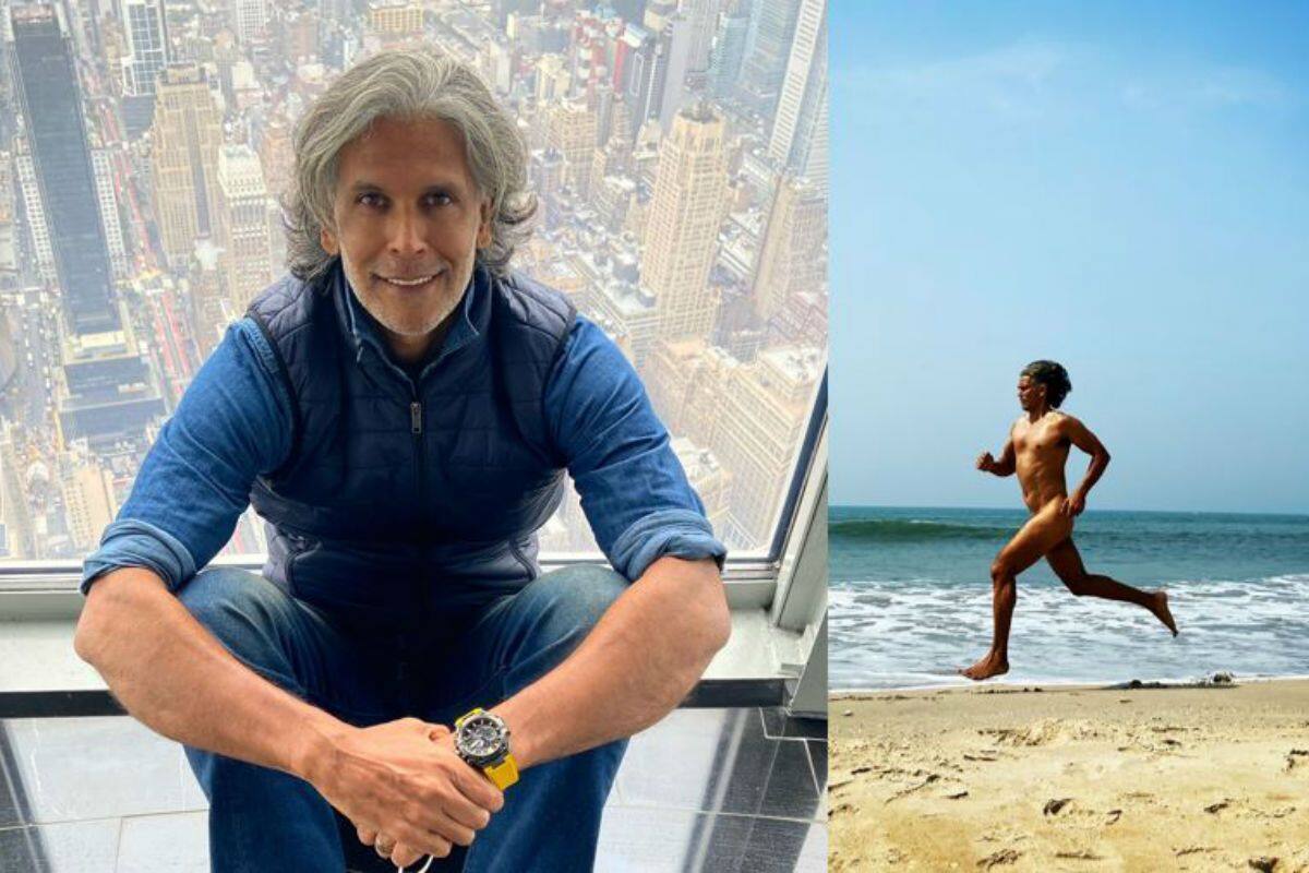 Free Nudist Dam - Case Registered Against Milind Soman For Publishing His Nude Picture on  Social Media