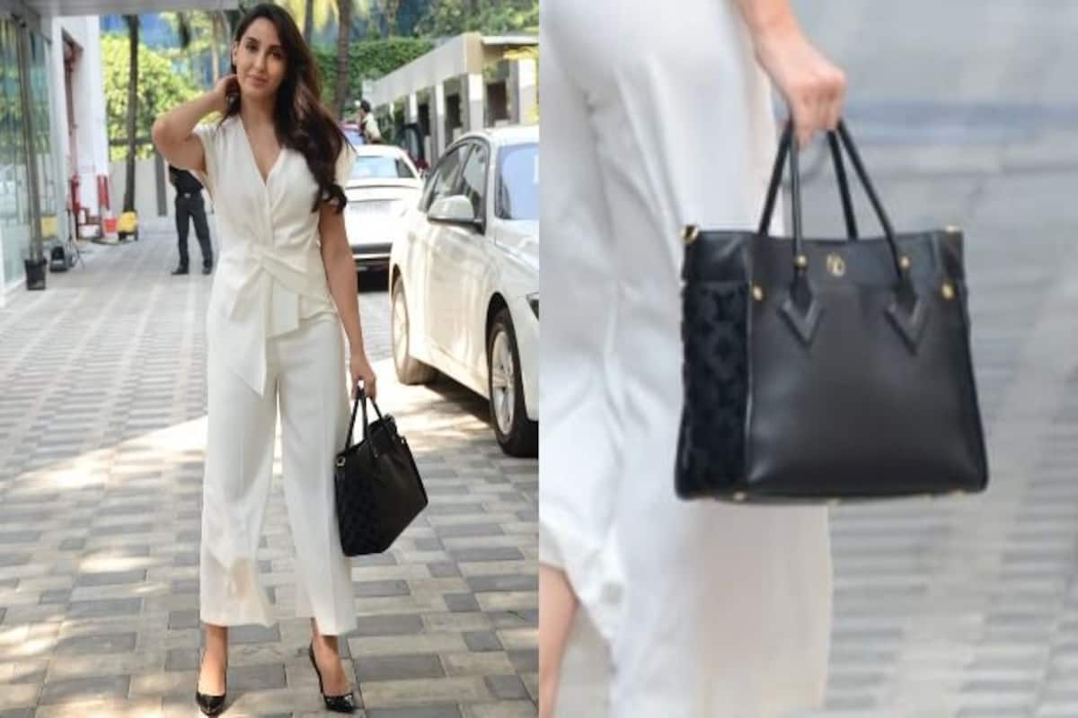 Nora Fatehi Rocks Boss Lady Look in All-White Ensemble, Carries Rs