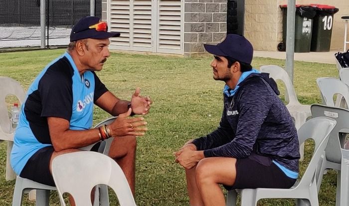 Ravi Shastri Enjoys 'Good Conversation' About Cricket With Shubman Gill Ahead of Australia ODIs