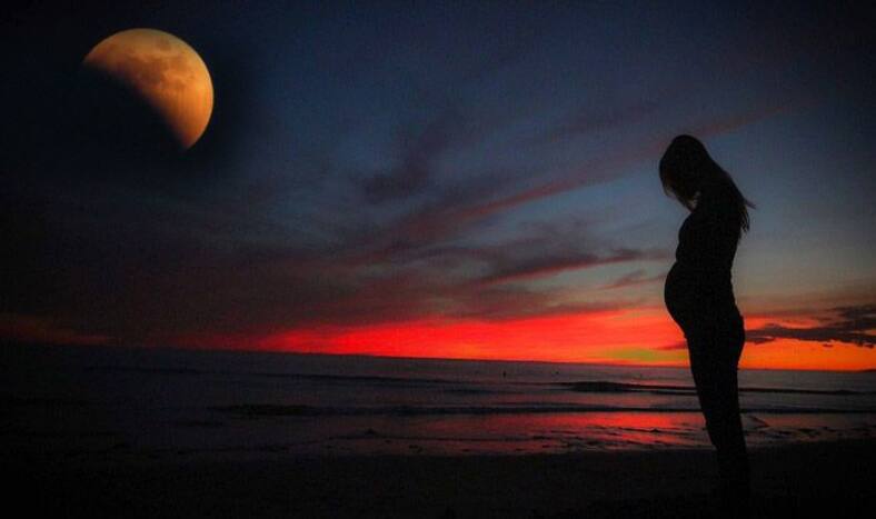Lunar Eclipse or Chandra Grahan's Impact on Pregnant Women