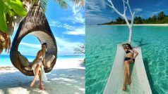 Rakul Preet singh Bikini Photos: मालदीव्स के समंदर किनारे रकुल प्रीत सिंह की बिकनी पिक्स देख उड़ जाएंगे आपके होश