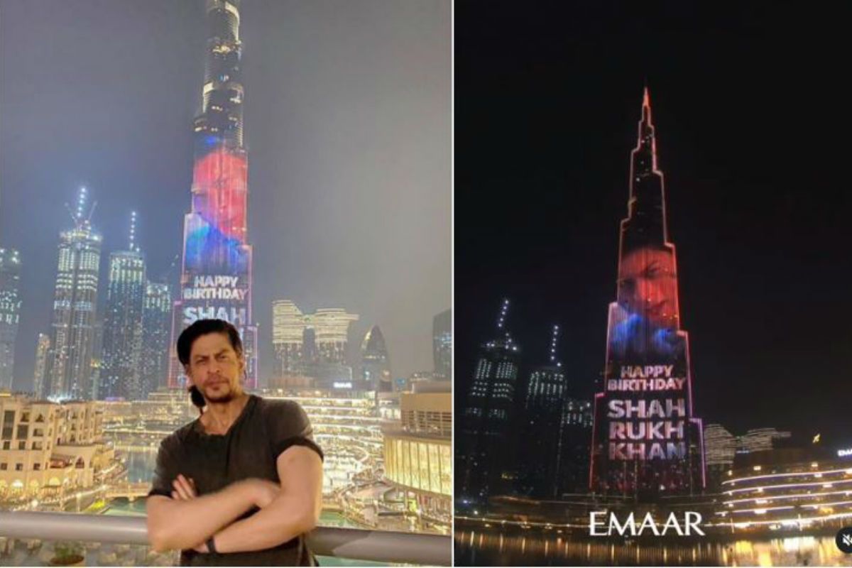 Dubai's Burj Khalifa Adds Sparkle To Shah Rukh Khan's Birthday ...