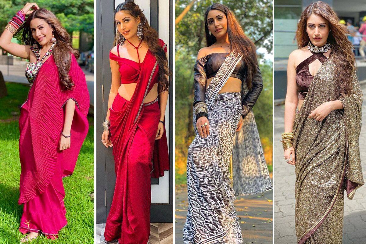 Surbhi Chandna Slays in These Sexy Blouse Designs on Naagin 5 ...