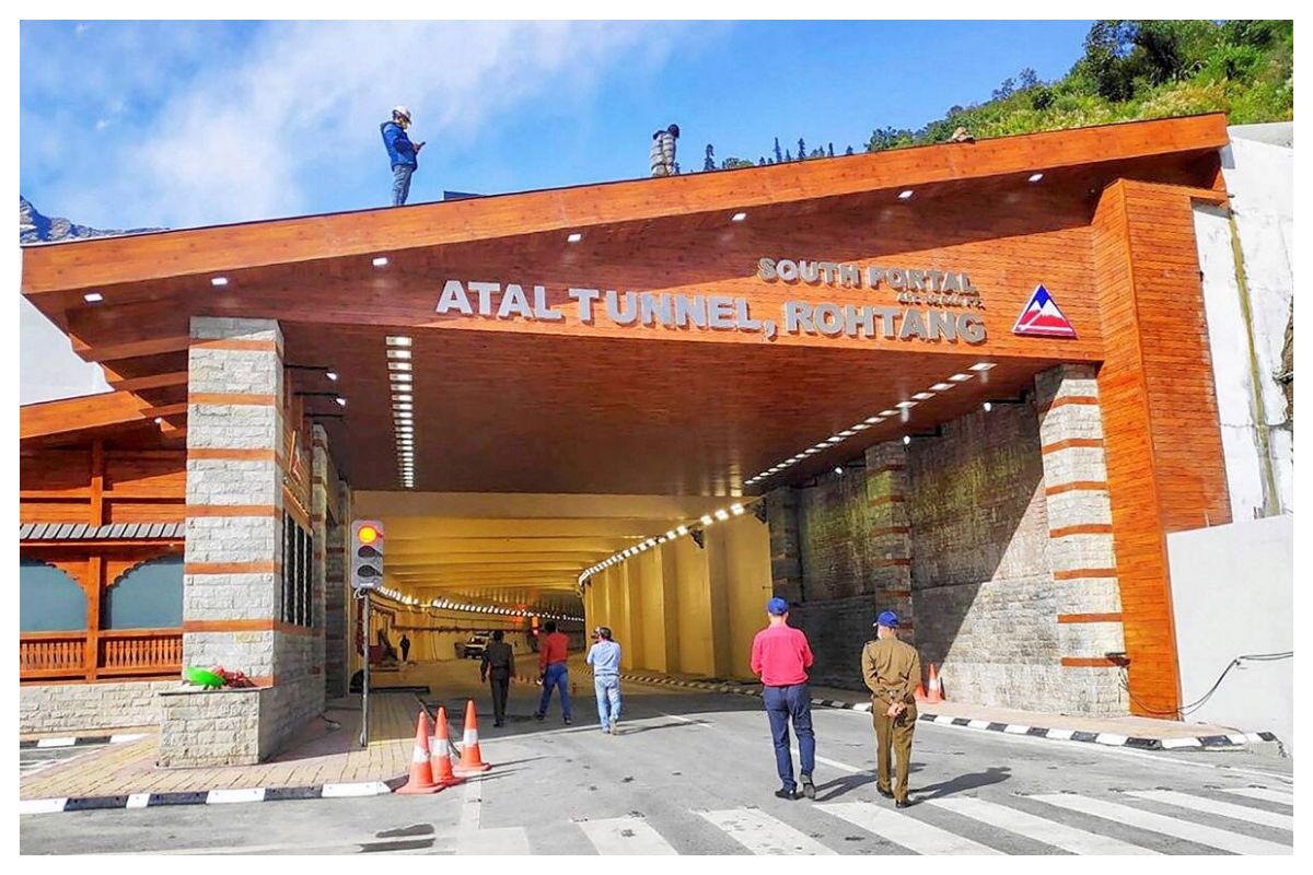 With 5,450 Vehicles Crossing From Both Ends, Atal Tunnel Witnesses Highest Single-Day Traffic