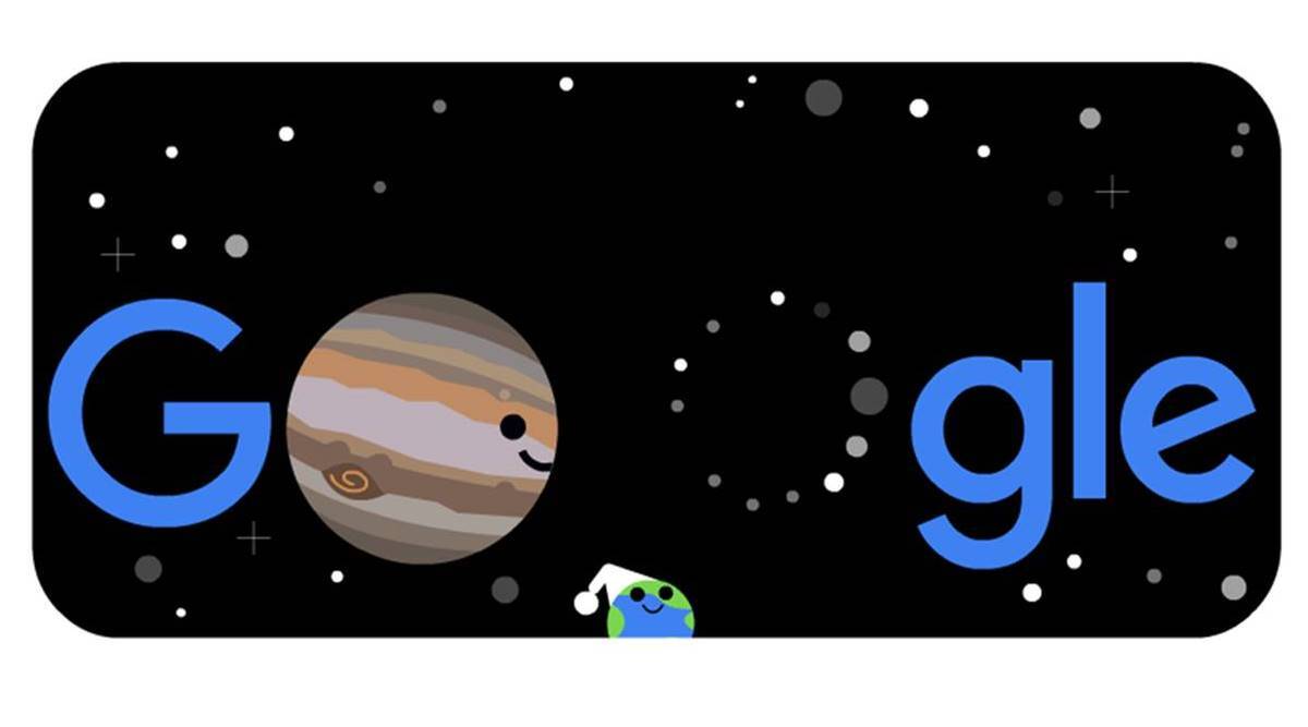 Google Celebrates The Winter Solstice & The Great Conjunction of