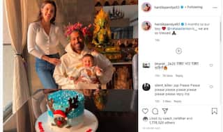 Hardik Pandya और Natasa Stankovic ने 5 महीने के बेटे Agastya का मनाया जन्मदिन, देखें Photos
