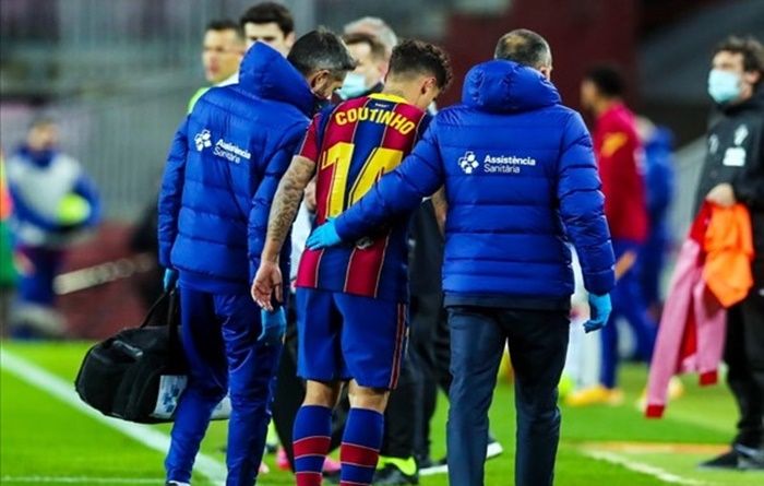 La Liga 2020-21: Barcelona's Philippe Coutinho Out For 8-10 Weeks With Knee Injury