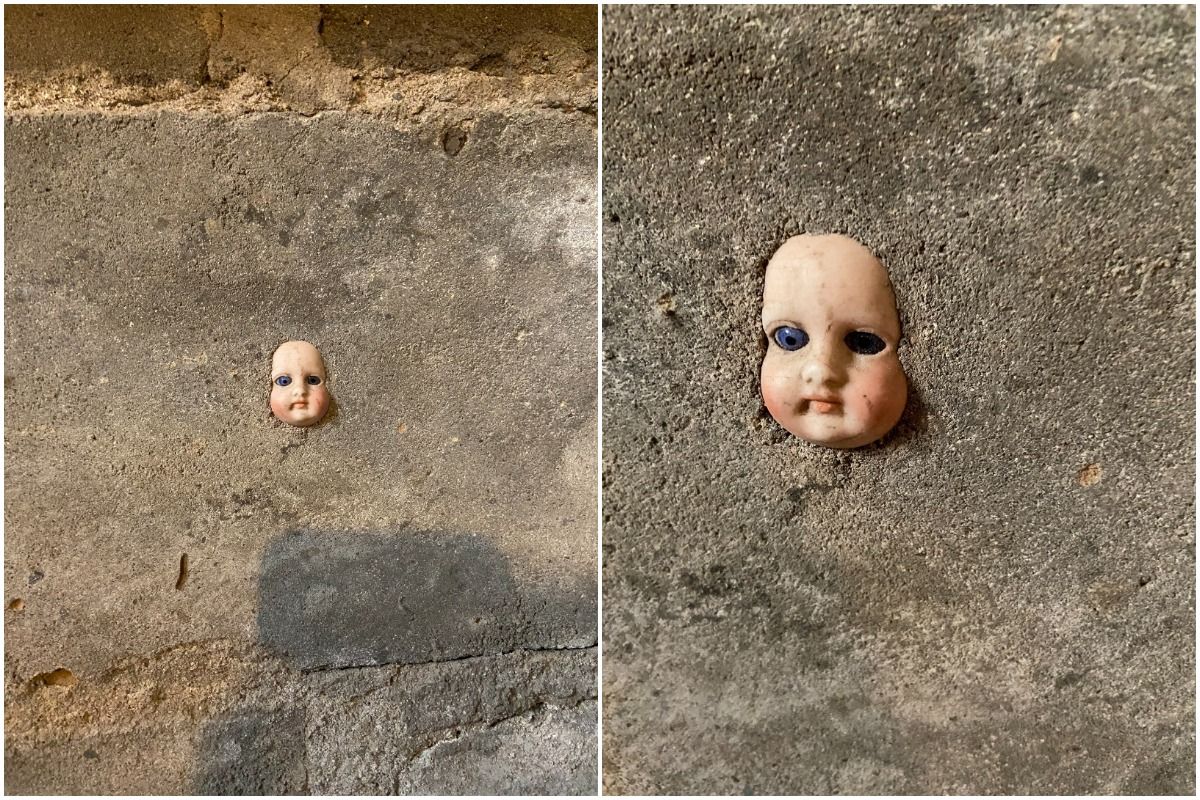 Woman Finds Creepy Doll