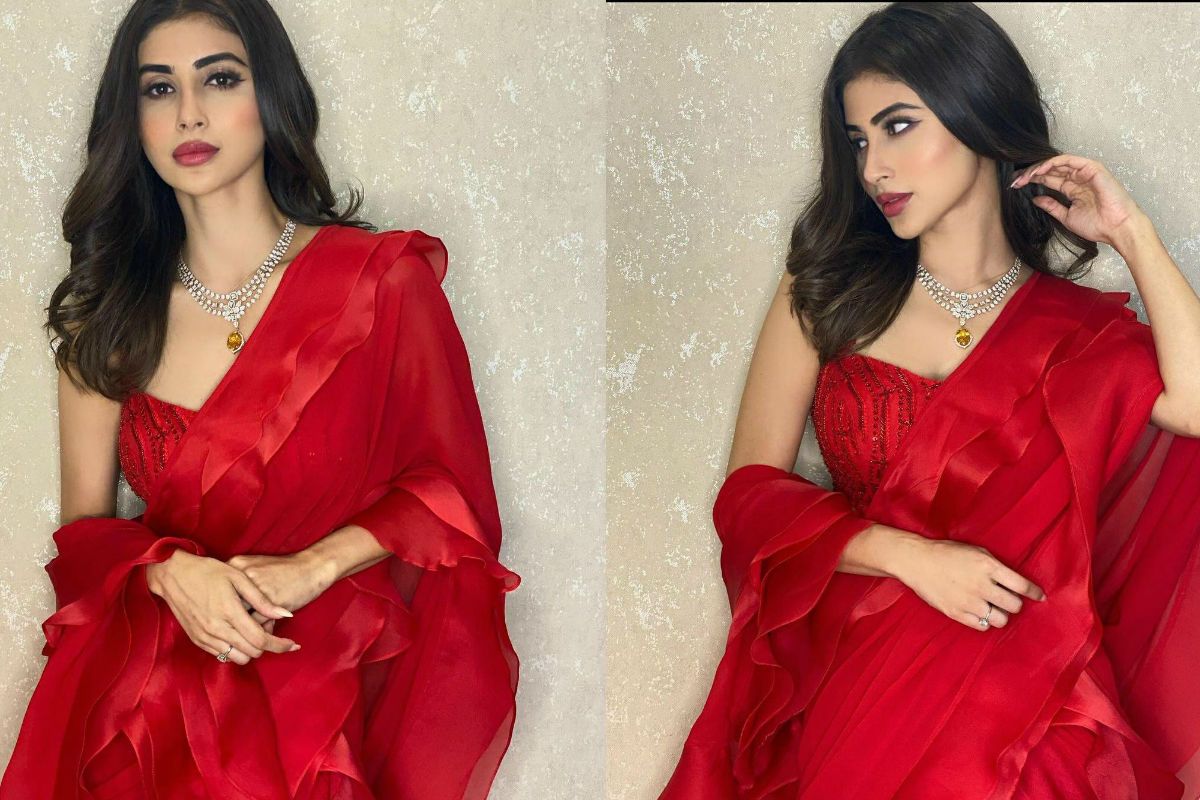 Red saree design : नई नवेली दुल्हनों पर ये खूबसूरत लाल साड़ी की डिज़ाइन खूब जचेगी 