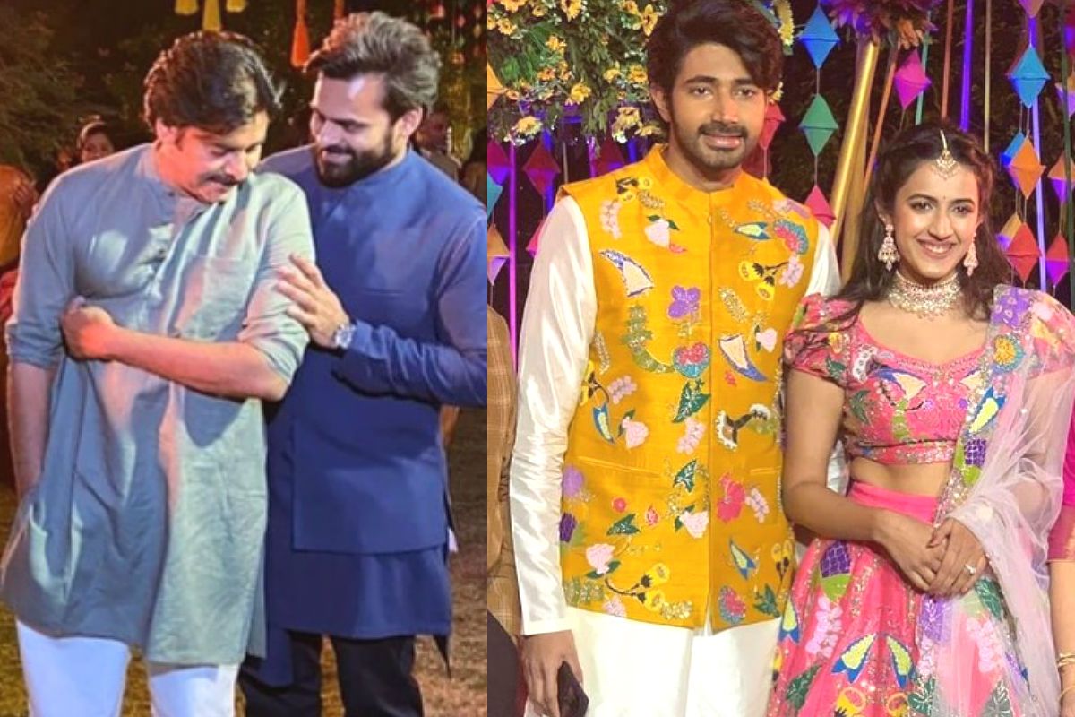 Niharika-Chaitanya's Mehendi Ceremony Pics And Videos: Pawan Kalyan Joins  The Festivities, Wedding to Take Place Today | India.com