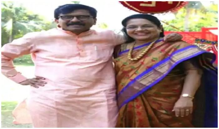Sanjay raut With wife