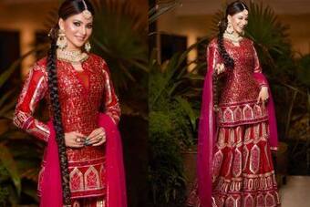 Urvashi Rautela's Sharara Costs Over Rs 2 Lakh, She Looks Like a Patakha Wearing a Punjabi Paranda - See Pics Urvashi Rautela's Sharara Costs Over Rs 2 Lakh, She Looks Like a Patakha Wearing a Punjabi Paranda - See Pics