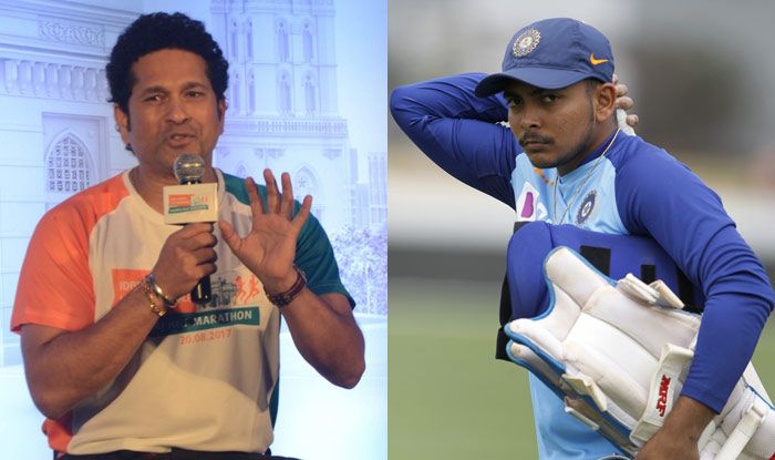 Sachin Tendulkar Explains Where Prithvi Shaw is Going Wrong With His Technique