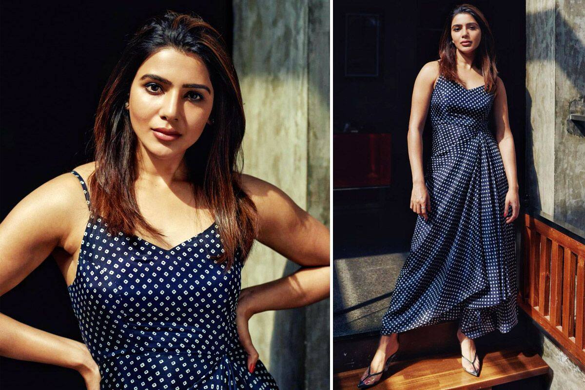 Samantha Akkineni's multicoloured printed dress will inject colour