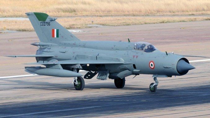 IAF's MiG-21 Bison Fighter Jet Crashes Near Rajasthan's Suratgarh