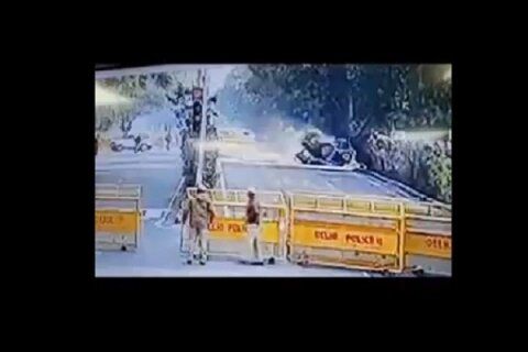 Video: Protesting Farmer's Tractor Overturns After It Rams Into Police Barricades, Dies Later