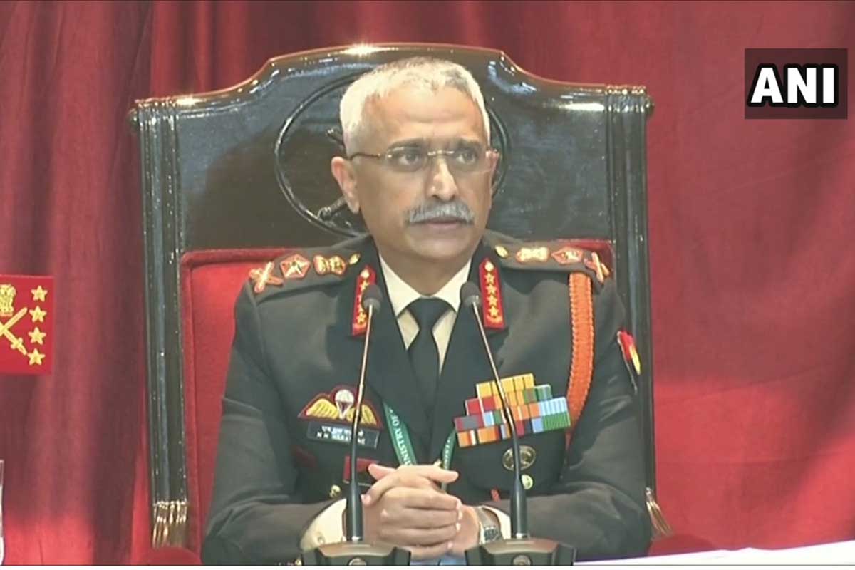 Army chief General MM Naravane