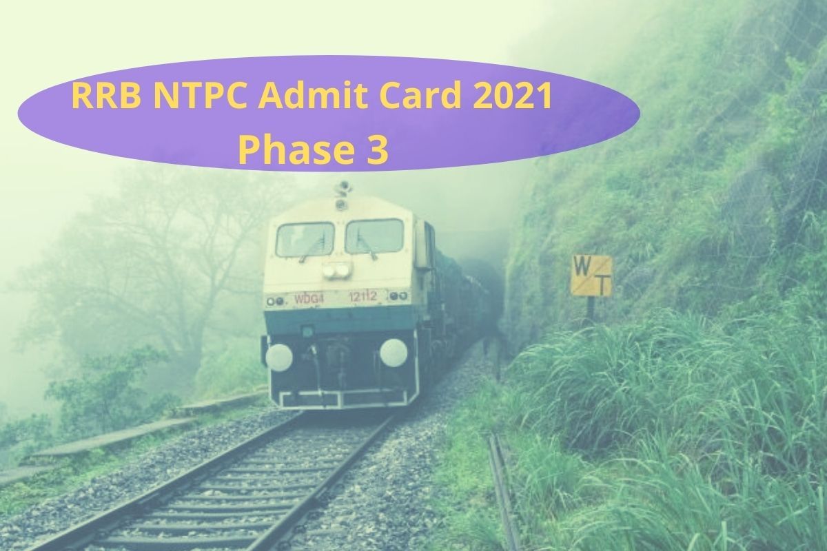 RRB NTPC Admit Card 2021