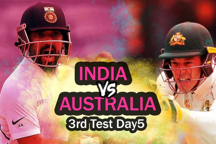 India Vs Australia 3rd Test Day 5 Highlights Pant Pujara Miss Tons Ashwin Vihari Secure Well 7947