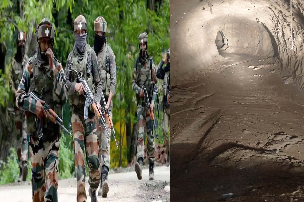 गणतंत्र दिवस से पहले जम्मू-कश्मीर में सुरक्षाबलों को मिली बढ़ी कामयाबी, 150 मीटर लंबी सुरंग का लगाया पता