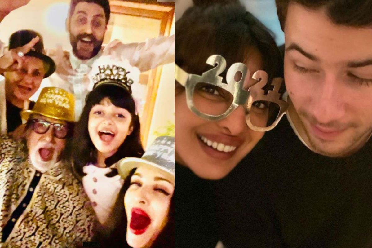 From Priyanka Chopra Jonas to Amitabh Bachchan And Kareena Kapoor, How Bollywood Celebs Rang in New Year 2021