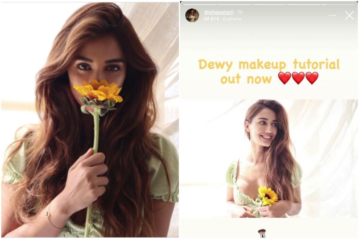 Disha Patani Nails The Dewy Makeup Look In Her Latest Tutorial Video Watch