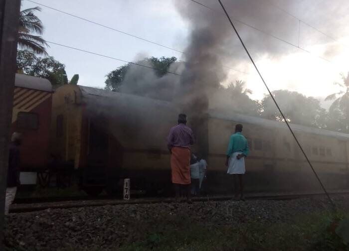Fire in Parcel Van of Malabar Express in Kerala, No Injury Reported