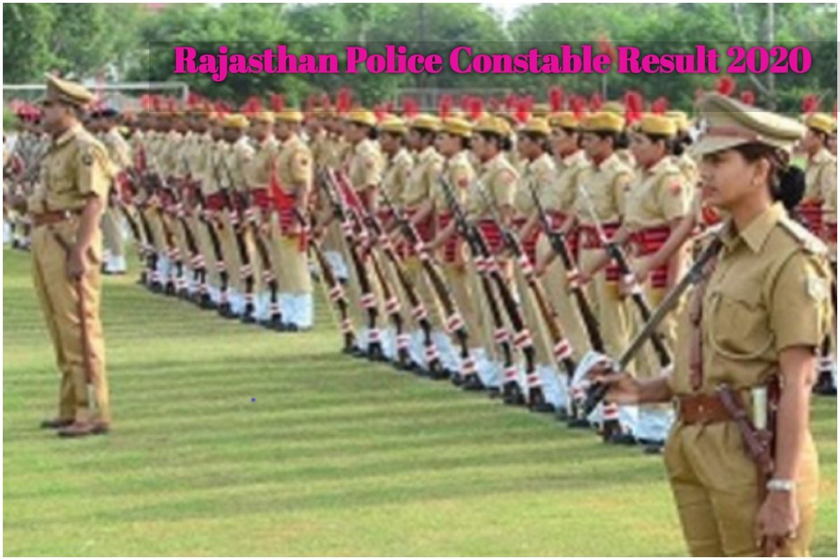 Rajasthan Police Constable Result 2020