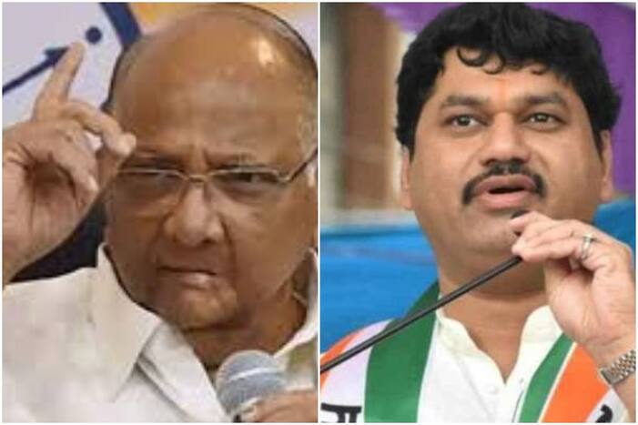 Dhananjay Munde Sharad Pawar