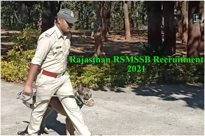Rajasthan RSMSSB Recruitment 2021