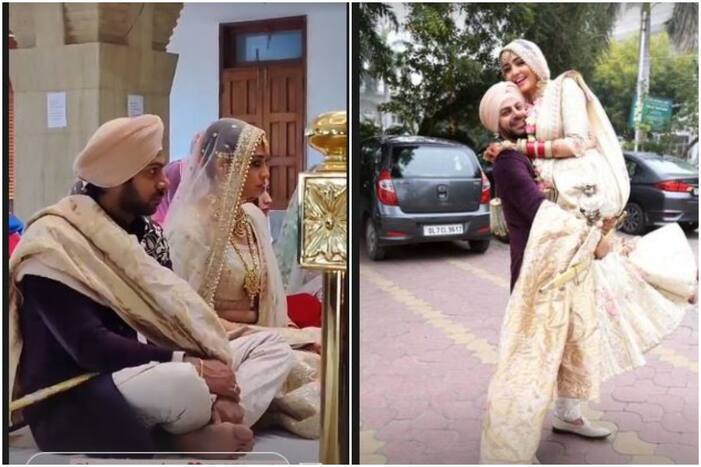 karanveer mehra wedding pictures, karanveer mehra marries nidhi seth, karanveer mehra wedding, karanveer mehra marriage pictures