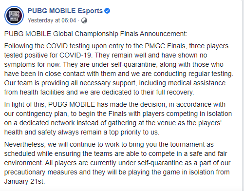 PUBG Mobile Global Championship 2020 – The Final Event Finally Kicks