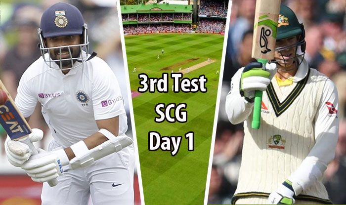 AUS 166/2 in 55 overs vs IND | 3rd Test, Day 1 Live Score ...