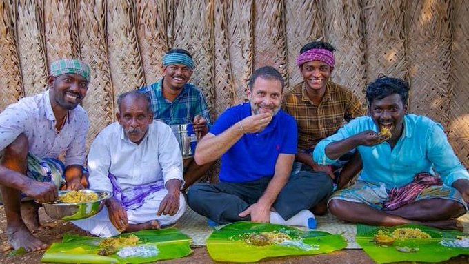 Rahul Gandhi Cooks Spicy Mushroom Biryani at Tamil Nadu Village, Video Goes Viral | Watch
