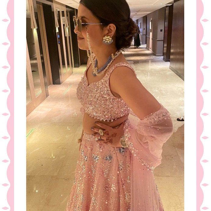 lehenga dhoni