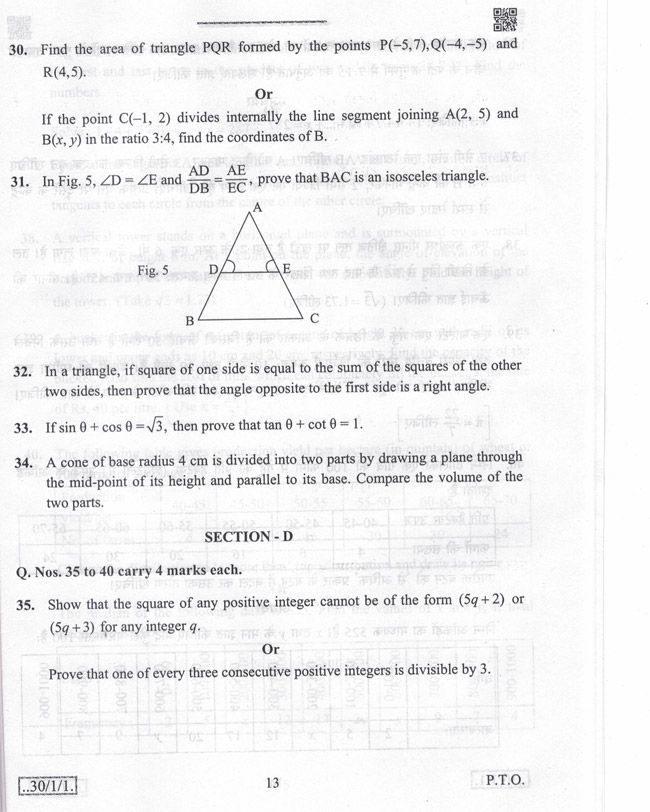 mathematics assignment grade 10 term 2