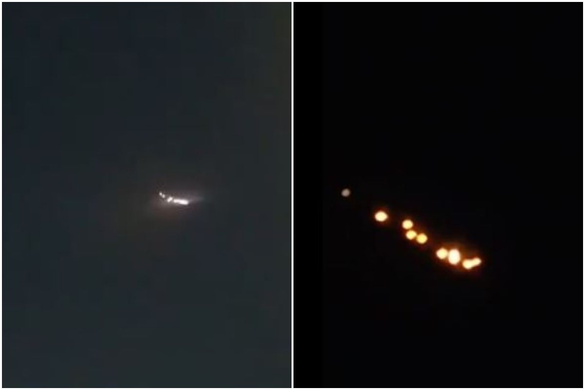 UFO Spotted in Ludhiana? Residents Claim They Saw a Shiny Unidentified Object in Sky | Watch Viral Video