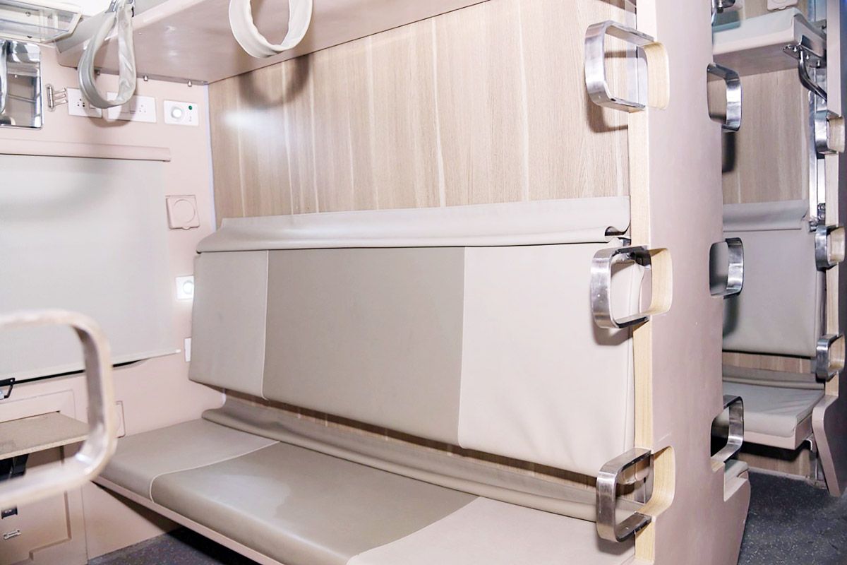 First Look Railways Rolls Out AllNew Swanky AC 3Tier Coaches With Massive Design Improvements
