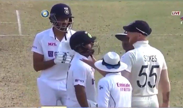 VIDEO Rishabh Pant-Ben Stokes in Heated Argument During India vs England 2nd Test at Chennai Ind vs Eng 2021 India vs England 2nd Test