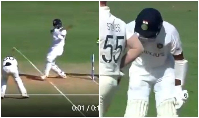 Cheteshwar Pujara Loses Cool After Unlucky Dismissal ...
