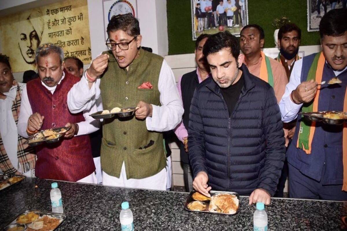 Bjp Mp Gautam Gambhir Launches Second Jan Rasoi Canteen To Feed Poor And Hungry People In Delhi Twitter Lauds Former India Batsman Indiacom Cricket