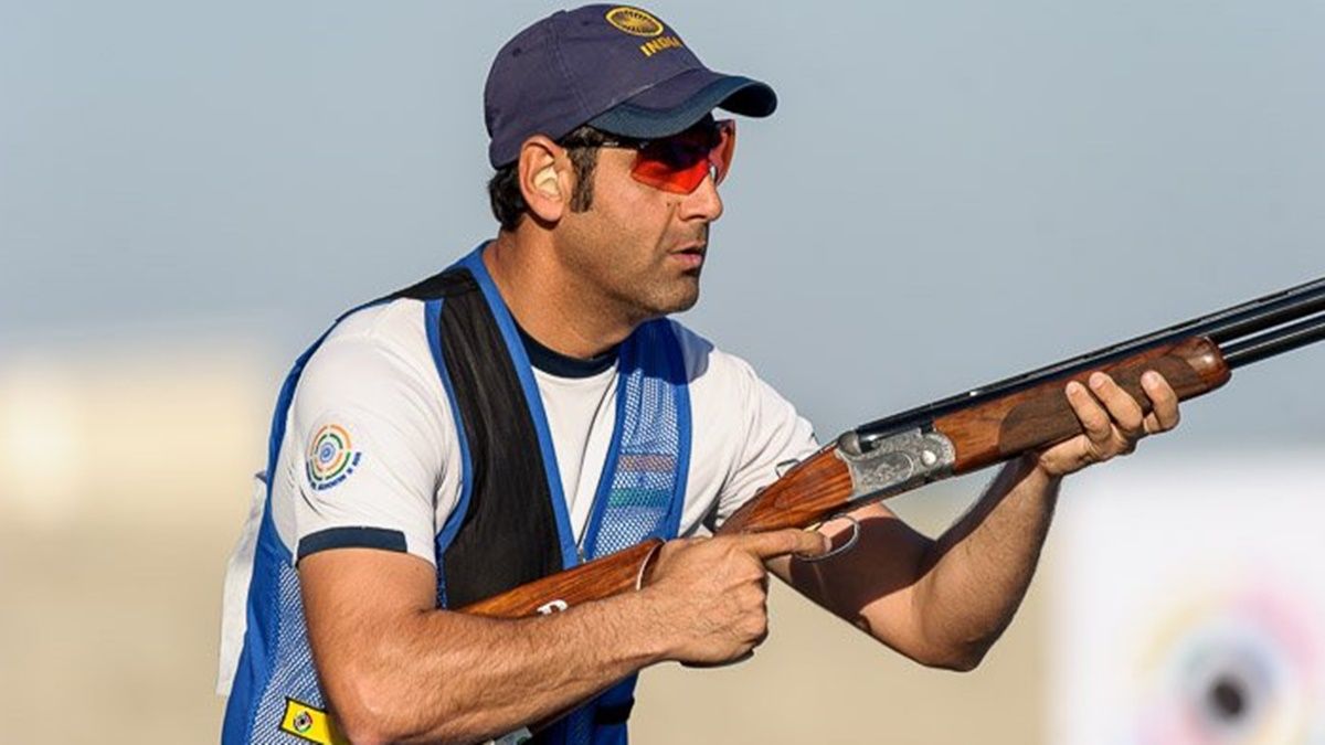 ISSF World Cup 2021 Indian Mens Skeet Team Beats Kazakhstan To Win