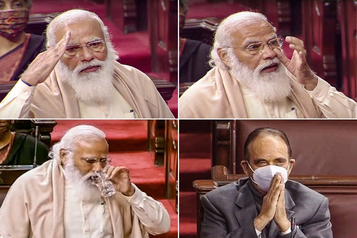 PM Modi Gets Emotional in Rajya Sabha, Calls Ghulam Nabi Azad a Great