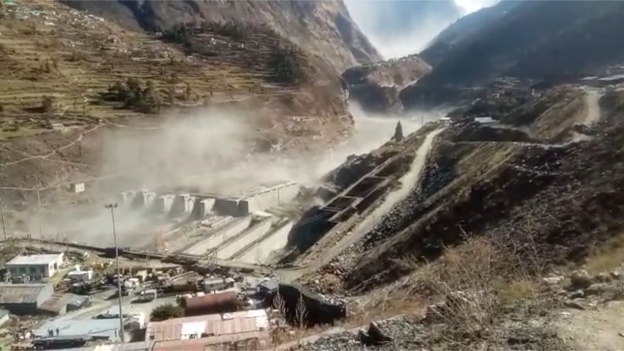 Photos Show Extent of Glacier Burst in Uttarakhand's Chamoli