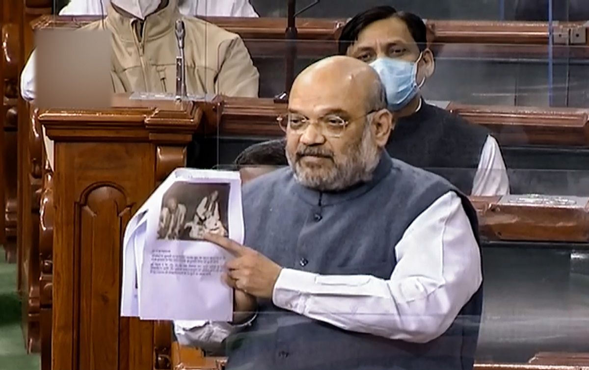Didn't Sit on Rabindranath Tagore's Chair, Says Amit Shah, Shows Photos in Lok Sabha