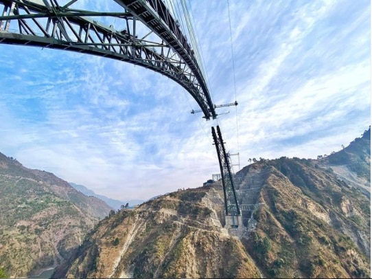Chenab Bridge Pics: World's Highest Rail Bridge in Jammu & Kashmir is Ready And It's Stunning